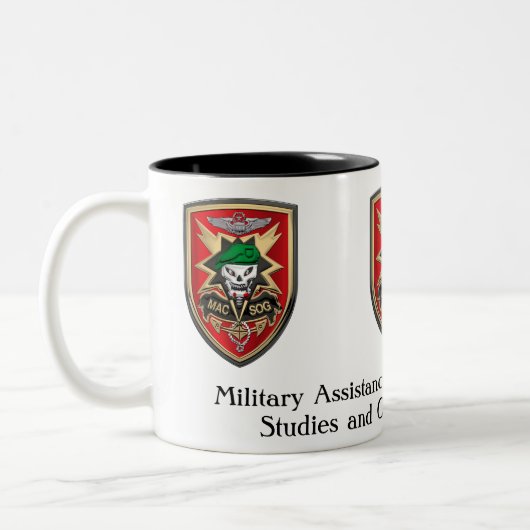Tasse 2 Couleurs Commandement de l'aide militaire, Vietnam - Études (Gauche)