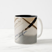 Tasse 2 Couleurs Commandes du docteur : Café & Cheer (Devant droit)