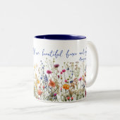 Tasse 2 Couleurs Comme un Fleur sauvage (Devant droit)