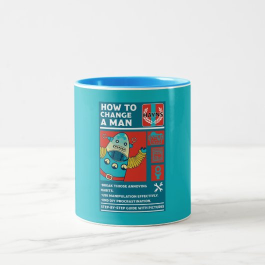 Tasse 2 Couleurs Comment changer un homme (Centre)
