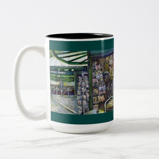 Tasse 2 Couleurs Comment Est-Ce Qu'Une Image, Sans imagination ? (Gauche)