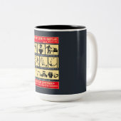 Tasse 2 Couleurs Comment Être Un Père Guide (Devant droit)