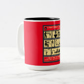 Tasse 2 Couleurs Comment Être Un Père Guide (Devant gauche)