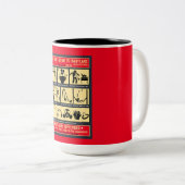 Tasse 2 Couleurs Comment Être Un Père Guide (Devant droit)