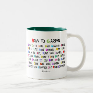 Tasse 2 Couleurs Comment jardiner