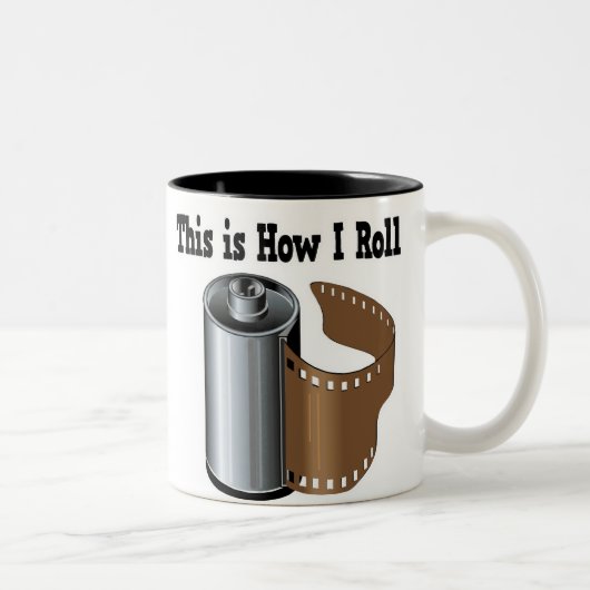 Tasse 2 Couleurs Comment je lance un film (Droit)