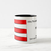 Tasse 2 Couleurs Comment parler Portoricain (Centre)