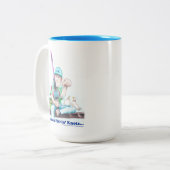 Tasse 2 Couleurs Common Fishin Knots - casting difficulties  (Devant gauche)