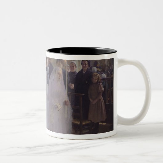 Tasse 2 Couleurs Communion solennelle (Droit)