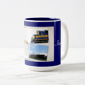 Tasse 2 Couleurs Compagnie ferroviaire de l'Alaska
