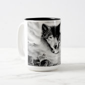 Tasse 2 Couleurs Compagnons pour toujours (Devant gauche)