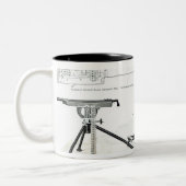 Tasse 2 Couleurs Comparaison de l'arme à feu automatique de colt (Gauche)