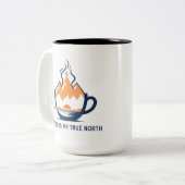 Tasse 2 Couleurs Compass Café (Devant gauche)