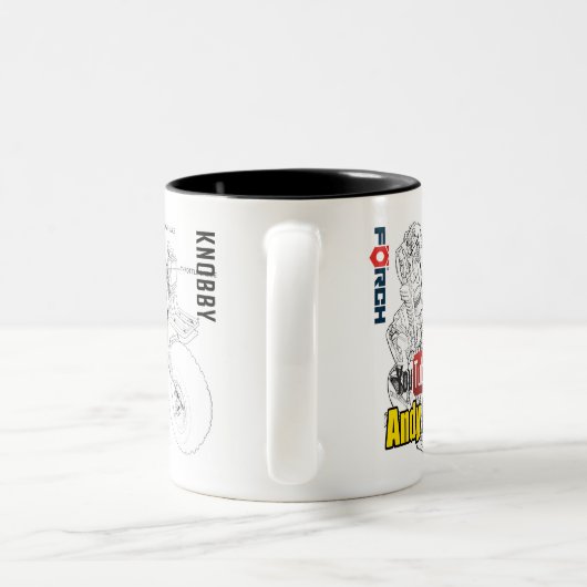 Tasse 2 Couleurs Compatibilité officielle Andy Mechanic Mug-coffee  (Poignée)