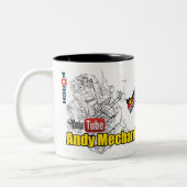 Tasse 2 Couleurs Compatibilité officielle Andy Mechanic Mug-coffee  (Gauche)
