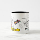 Tasse 2 Couleurs Compatibilité officielle Andy Mechanic Mug-coffee  (Centre)