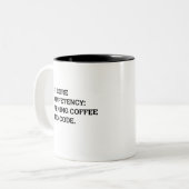 Tasse 2 Couleurs Compétence Clé : Transformer le Café en Code (Devant gauche)