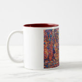 Tasse 2 Couleurs Composition avec des instruments de musique (Gauche)