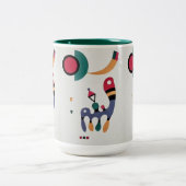 Tasse 2 Couleurs Composition Biomorphique Abstraction - Kandinsky (Centre)