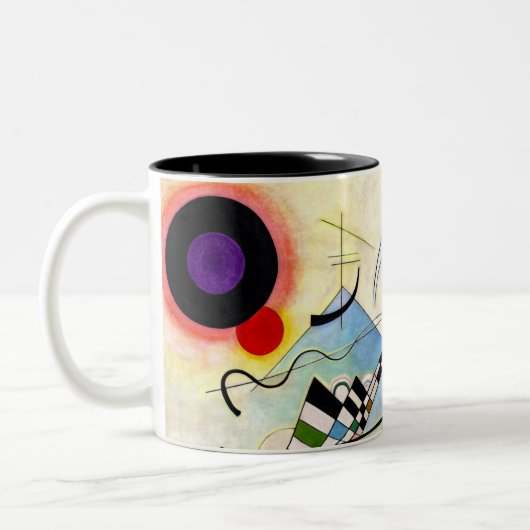 Tasse 2 Couleurs Composition Kandinsky 8 (Gauche)