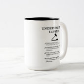 Tasse 2 Couleurs Comprendre les avocats (Devant droit)