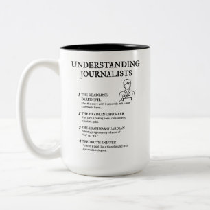 Tasse 2 Couleurs Comprendre les journalistes