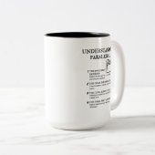 Tasse 2 Couleurs Comprendre les paralégels (Devant droit)