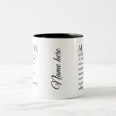 Tasse 2 Couleurs Comptable (Centre)