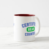 Tasse 2 Couleurs Comptable Agréé pour les Experts-Comptables (Devant droit)