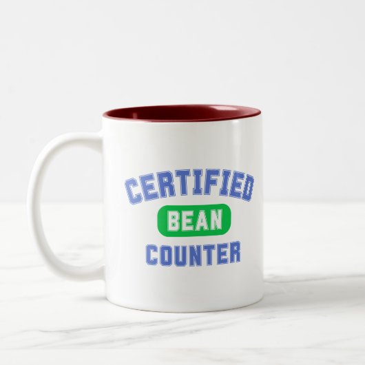 Tasse 2 Couleurs Comptable Agréé pour les Experts-Comptables (Gauche)