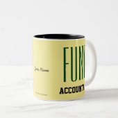 TASSE 2 COULEURS "COMPTABLE DE FONDS" (Devant droit)