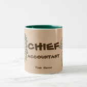 TASSE 2 COULEURS "COMPTABLE EN CHEF" (Centre)