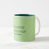 TASSE 2 COULEURS "COMPTABLE FINANCIER" (Devant droit)
