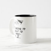 Tasse 2 Couleurs Compte à trois (Devant gauche)