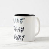 Tasse 2 Couleurs compter aujourd'hui (Devant droit)
