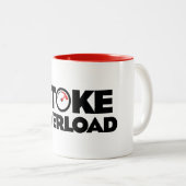 Tasse 2 Couleurs Compteur de surcharge de stoke (Devant droit)