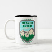Tasse 2 Couleurs Comté de Beaver Creek Eagle (Gauche)