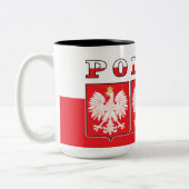 Tasse 2 Couleurs Comté de Polska (Gauche)