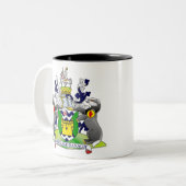 Tasse 2 Couleurs COMTÉ Fermanagh Irlande (Devant gauche)
