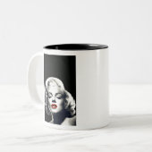 Tasse 2 Couleurs CON24BW-V4 lèvres rouges Marilyn DANS BLACK.tif (Devant gauche)