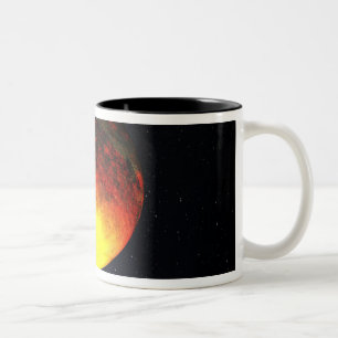 Tasse 2 Couleurs Concept artistique de Kepler-10b