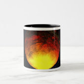 Tasse 2 Couleurs Concept artistique de Kepler-10b (Centre)