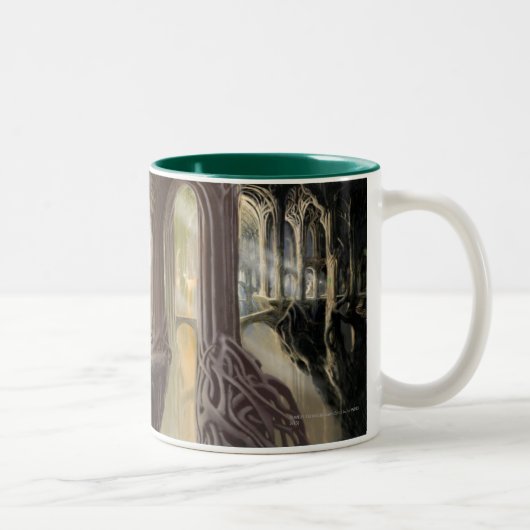 Tasse 2 Couleurs Concept de domaine forestier 2 (Droit)