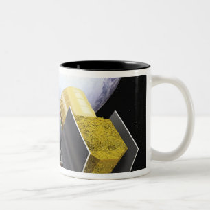 Tasse 2 Couleurs Concept de l'artiste sur la glace, le nuage