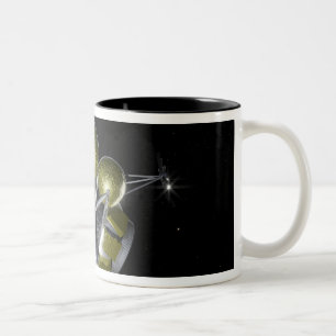 Tasse 2 Couleurs Concept d'un équipage soufflant