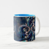 Tasse 2 Couleurs Conception (Devant droit)