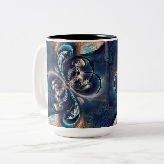 Tasse 2 Couleurs Conception (Devant gauche)