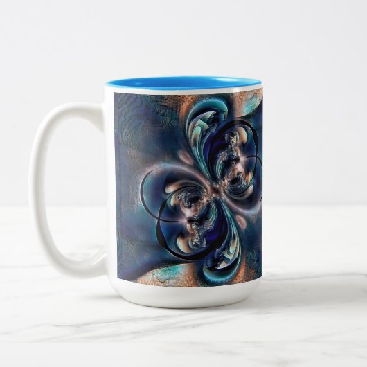 Tasse 2 Couleurs Conception (Gauche)
