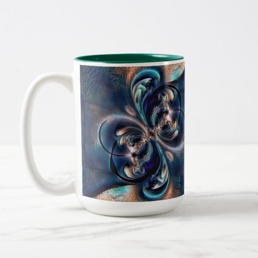Tasse 2 Couleurs Conception (Gauche)