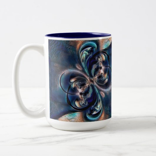 Tasse 2 Couleurs Conception (Gauche)